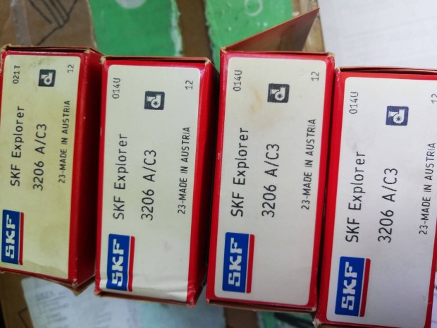 SKF Explorer 3206 A/C3 Min�s�gi csap�gy 4 db egyben