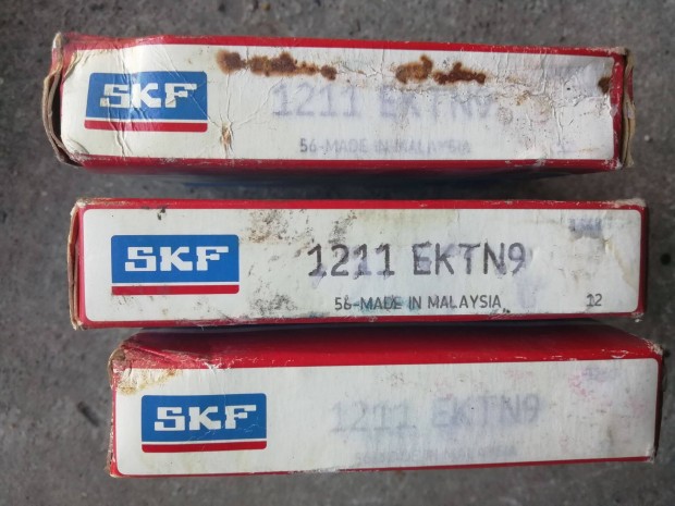 SKF minőségi csapágy 1211 Ektn9 3 db egyben