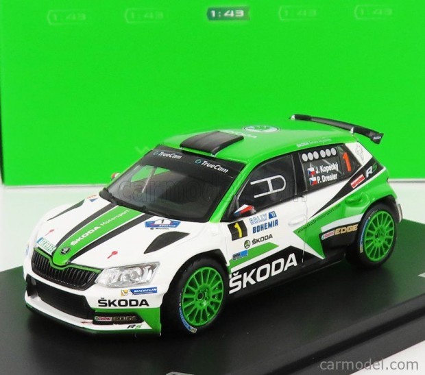 SKODA  FABIA III R5 N 1 RALLY BOHEMIA 2017 J.KOPECKY - P.DRESLER