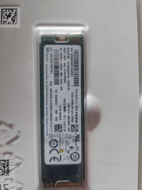 SK Hynix 256gb Nvme M.2 SSD 568/1200
