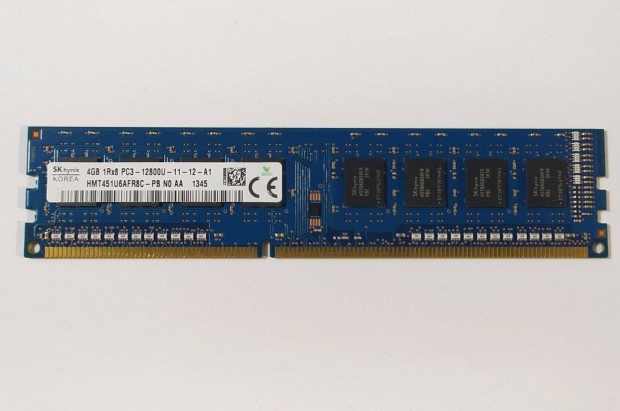 SK Hynix 4GB DDR3 1600MHz memória