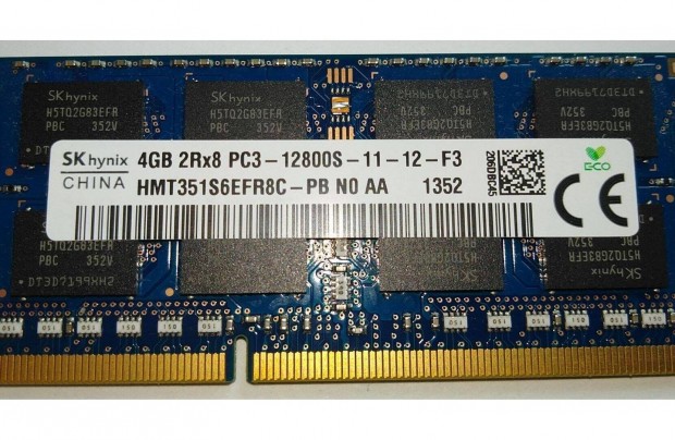 SK Hynix 4 GB DDR3 1600 MHz memria modul