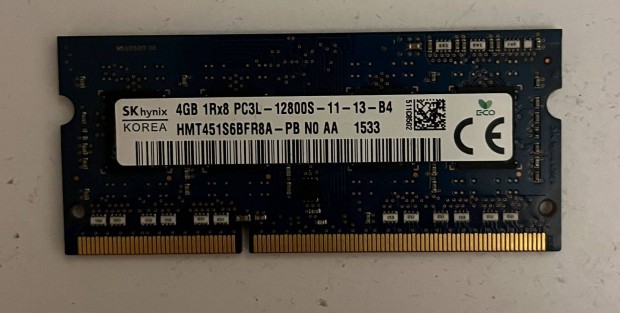 SK hynix (HMT451S6BFR8A-PB) 4GB DDR3 1600MHz