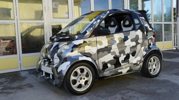 SMART Fortwo Cabrio Klíma! Brabus Optika!
