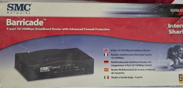 SMC Barricade router 7004vbr