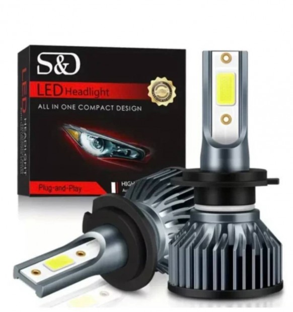 SMD-W159329 H1 V6 LED fnyszr szett 24W 12V prban