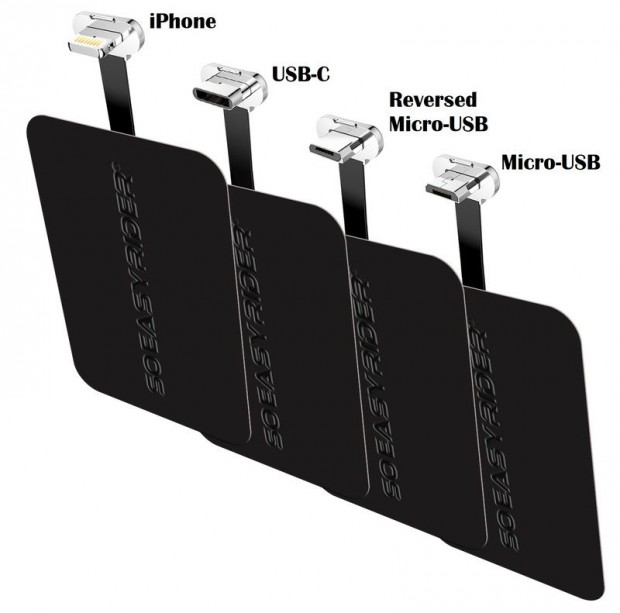 SO EASY RIDER Fordított Micro-USB Indukciós Töltő Tapasz