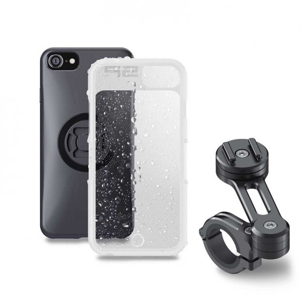 SP-CONNECT Moto Bundle kormányra rögzítve iPhone 8/7/6S/6 számára