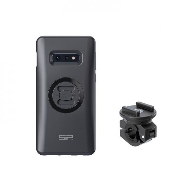 SP CONNECT Moto Bundle rögzítve a tükörre - Samsung S10E