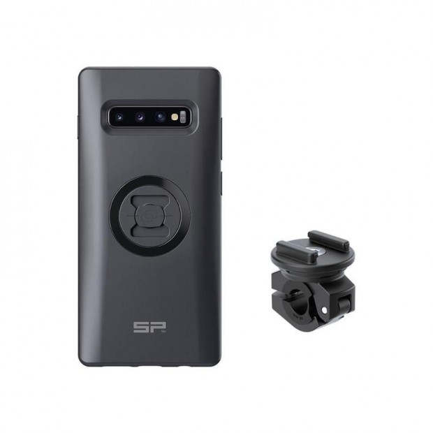 SP CONNECT Moto Bundle rögzítve a tükörre - Samsung S10+