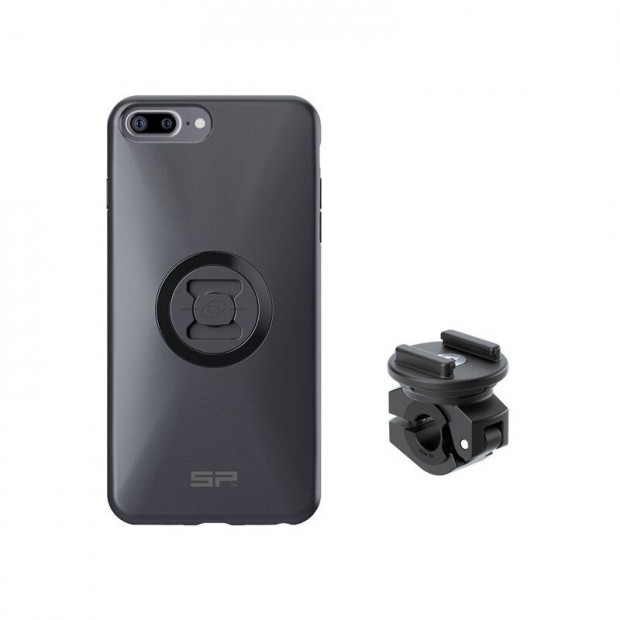 SP CONNECT Moto Bundle rögzítve a tükörre - iPhone 8 Plus
