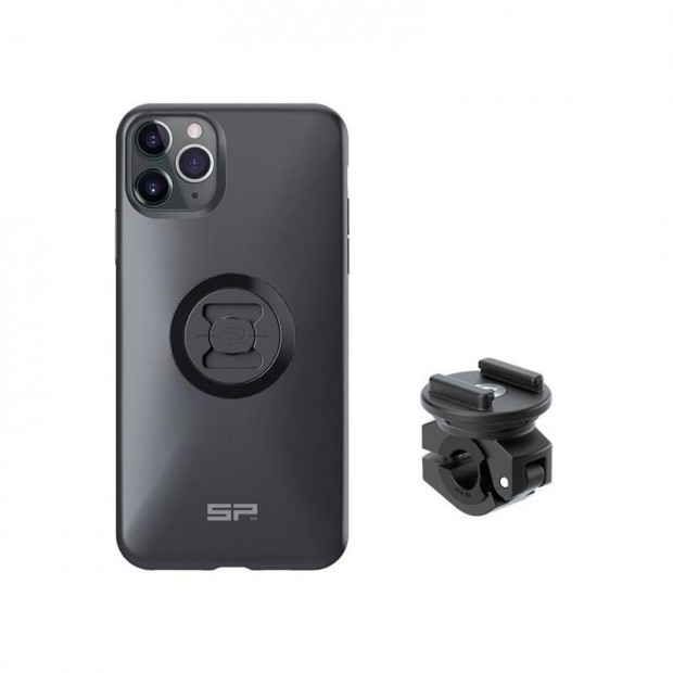 SP CONNECT Moto Bundle tükörre rögzítve - iPhone 11 Pro Max