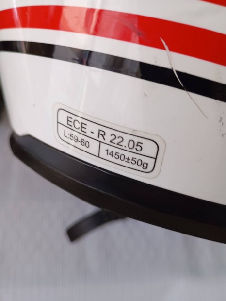 SQ Motoros sisak bukósisak használt, fehér