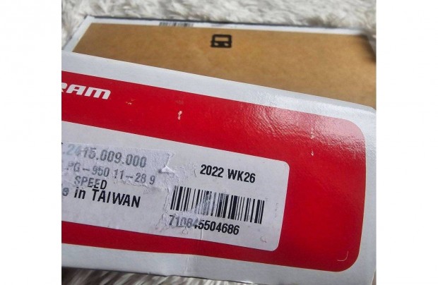 SRAM PG-950 11-28-AS Lnckerksor 9S j dobozos