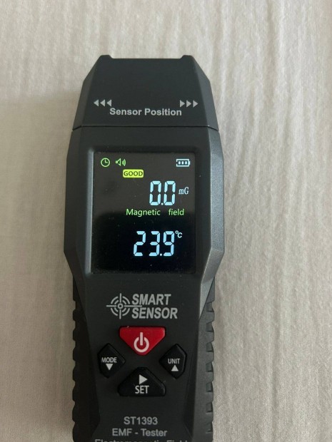 ST1393 EMF mérő Elektromágneses mező EMF detektor Kézi digitális LCD e