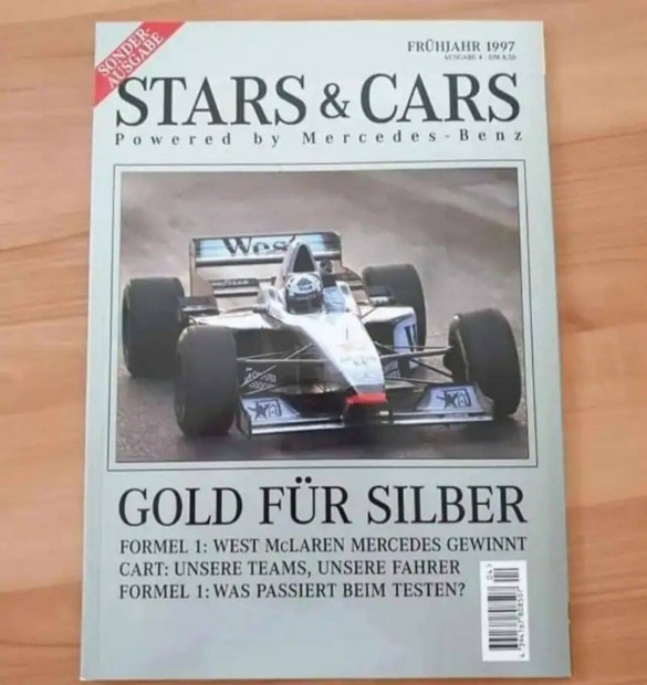 STARS & CARS Mercedes Magazin David Coulthard Eredeti Alrsaival !!