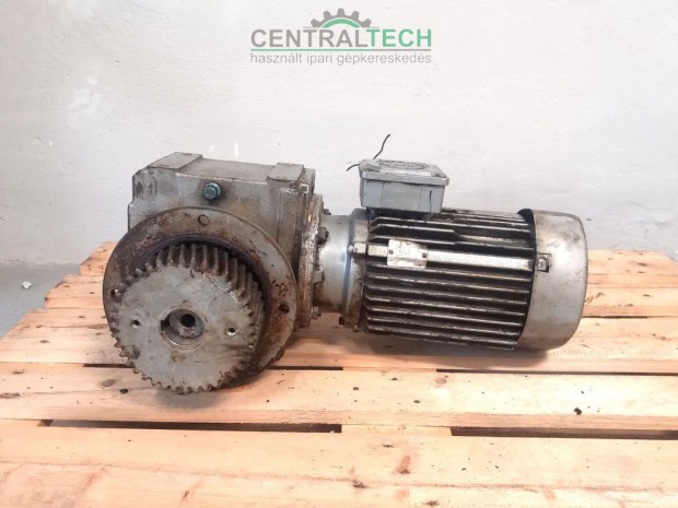 STÖBER 4 kW hajtóműves villanymotor, kimenő fordulat 82r/min /ct2182