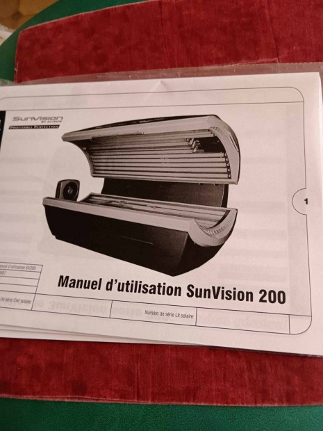 SUN Vision 200 szolrium elad !