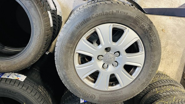 SUV Continental Wintercontact alig hasznlt gumi alufelnivel