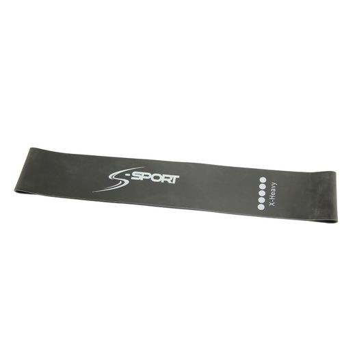 S-SPORT Mini Band Erst gumiszalag, fekete, extra ers