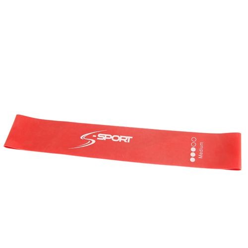 S-SPORT Mini Band Erst gumiszalag, piros, kzepes