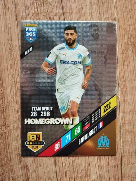 S. Gigot (O. Marseille) FIFA 365 2024 Homegrown Hero focis krtya