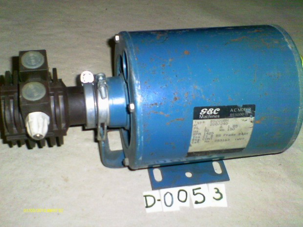 S & C Machines AC motor elad ! (D-0053)