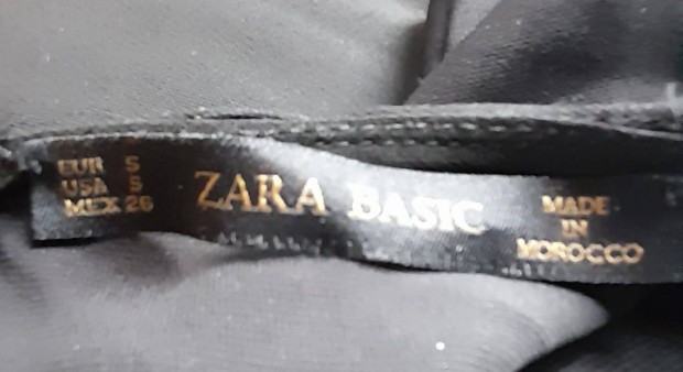 S-es alkalmi fekete koktlruha Zara basic