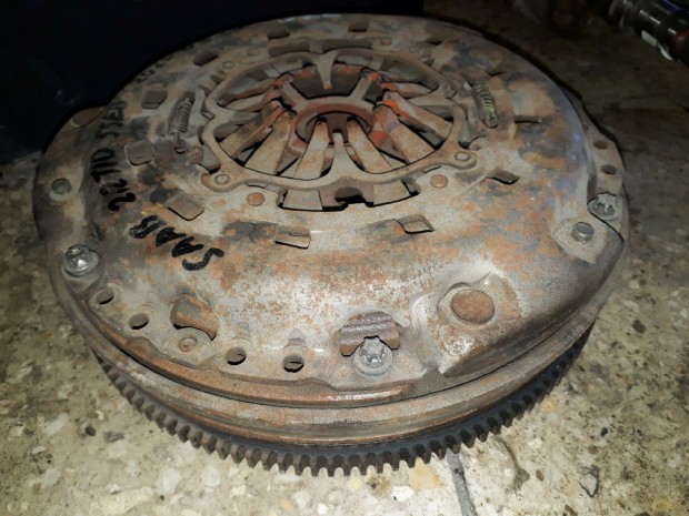 Saab 9-3 Kuplung Szett + Kettstmeg Lendkerk