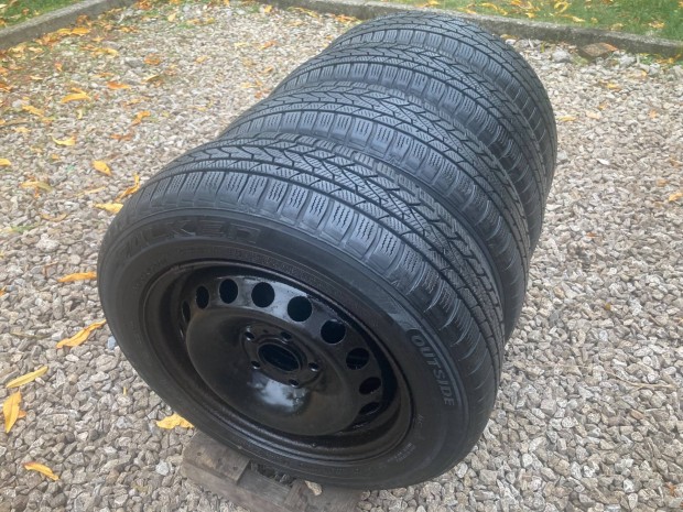 Saab Opel kerekek 5x110 Eurowinter 185/65 R15 gumikkal