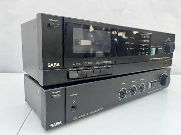 Saba MI110 erst CD110 deck magn vintage retro szervizelve 