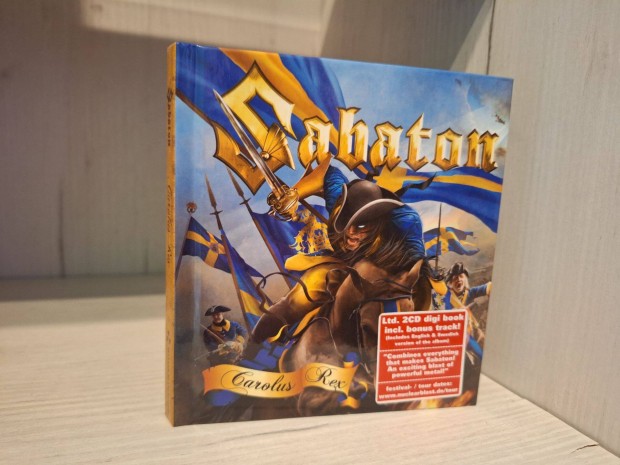 Sabaton - Carolus Rex - dupla CD Limited Edition, Digibook