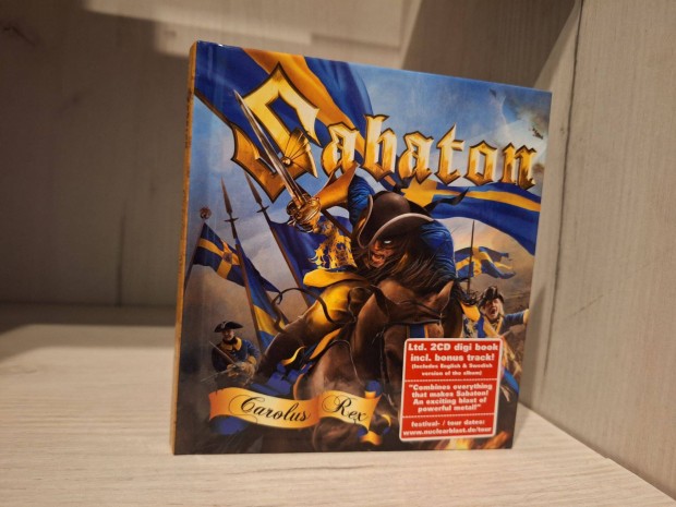 Sabaton - Carolus Rex - dupla CD - Limited Edition, Digibook