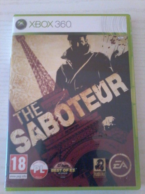 Saboteur Xbox 360 jtk elad.(nem postzom)