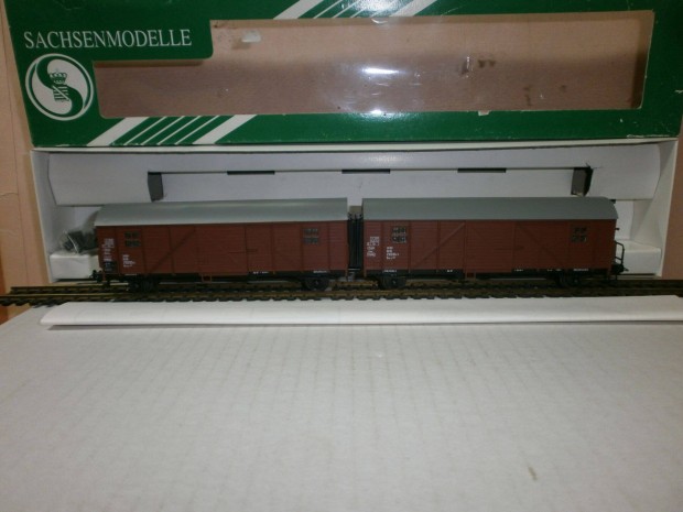 Sachsenmodelle 16008 - DB - ep. III -dupla teher kocsi - H0(kkk) -Nem