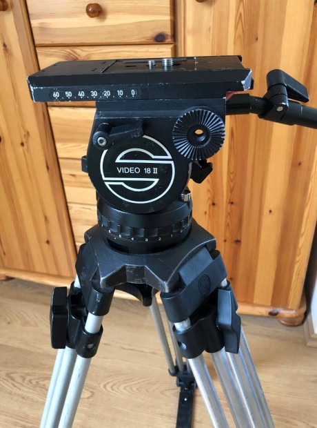 Sachtler Video 18 II statív (100mm)