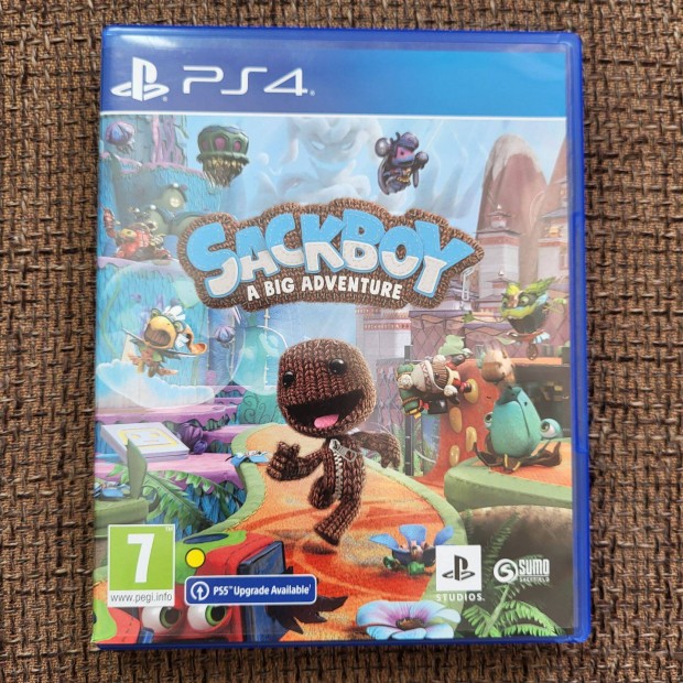 Sackboy (PS5 Ingyen Update,Magyar!) ps4-PS5 játék eladó-csere "
