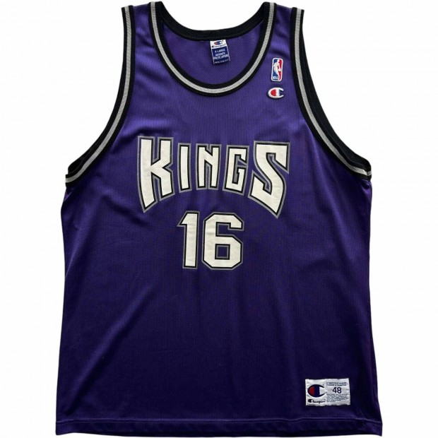 Sacramento Kings Peja Stojakovic Champion NBA mez 48-as