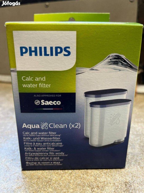 Saeco,Philips aqua clean vzszr 2db