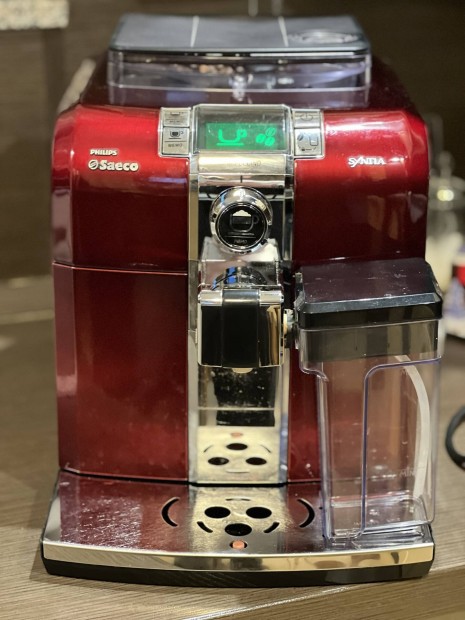 Saeco Syntia Cappuccino RED Limited Edition!!!Ofrissen szervizelve!!!