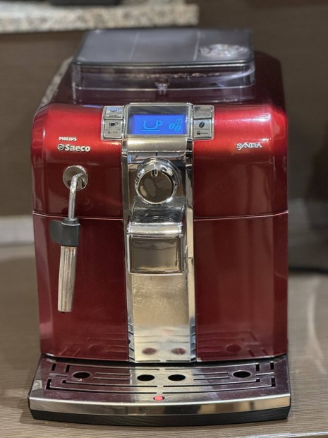 Saeco Syntia RED Limited Edition!!!Frissen szervizelt!!!