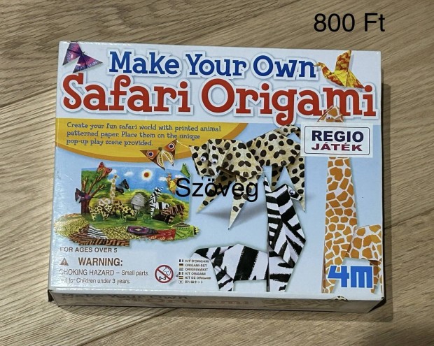 Safari origami