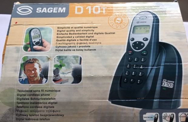 Sagem D10 vezetk nlkli telefon elad