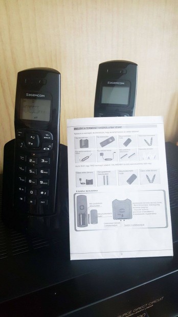 Sagem D150 Duo otthoni vonalas ikertelefon