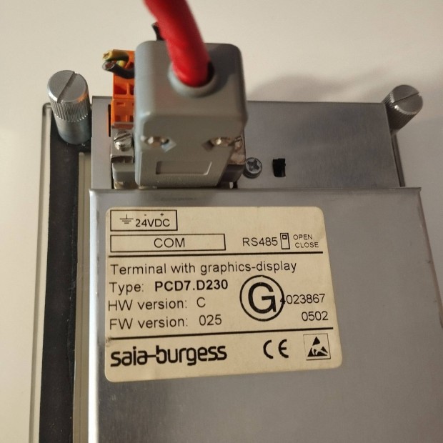 Saia Burgess PLC kontroll panel, PCD7.D230