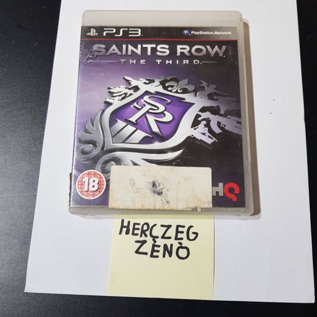 Saints ROW 3 ps3