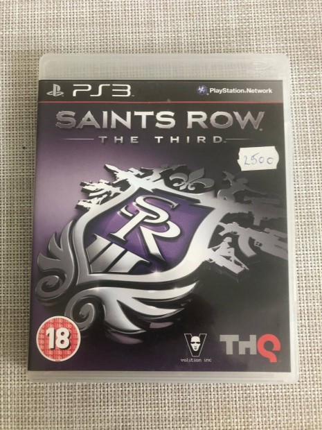 Saints Row 3 The Third Ps3 Playstation 3 jtk