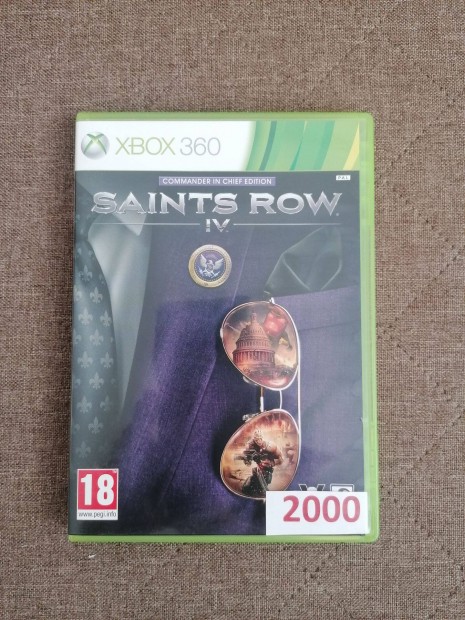 Saints Row IV xbox 360 jtk elad!