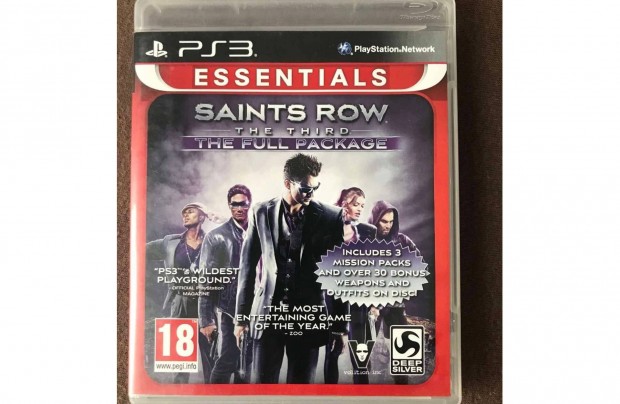 Saints Row The Third The Full Package (PS3) Akcis!