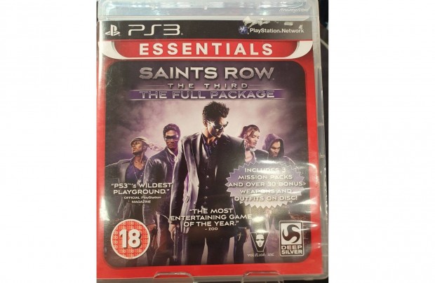 Saints Row The Third The Full Package - PS3 jtk